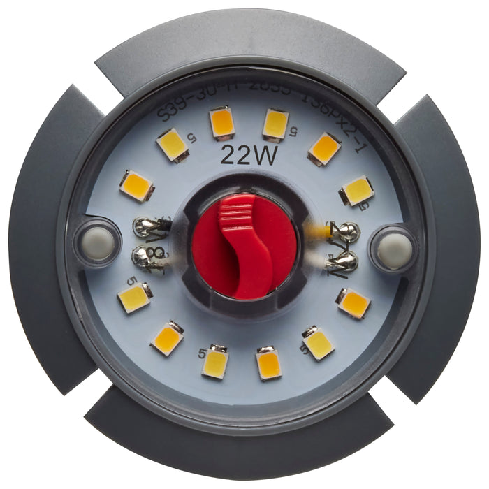 SATCO/NUVO 18W/22W/27W Wattage Selectable LED HID Replacement CCT Selectable 3000K/4000K/5000K Medium Base 100-277V (S23148)