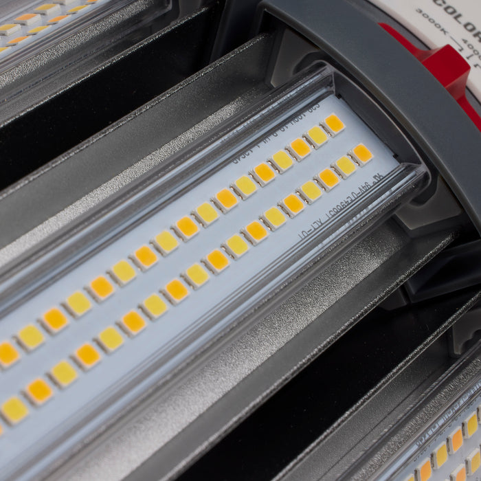 SATCO/NUVO 100W/LED/HID/CCT/EX39 100W LED HID Replacement CCT Selectable 3000K/4000K/5000K Type B Ballast Bypass Mogul Extended EX39 Base 80 CRI (S23168)