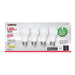 SATCO/NUVO 10W A19 LED Frosted 3000K Medium Base 120V 4-Pack (S28561)