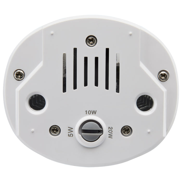 SATCO/NUVO 5W/10W/20W Wattage Selectable LED Hi-Pro Wall Pack CCT Selectable 3000K/4000K/5000K Medium Base 100-277V (S28928)