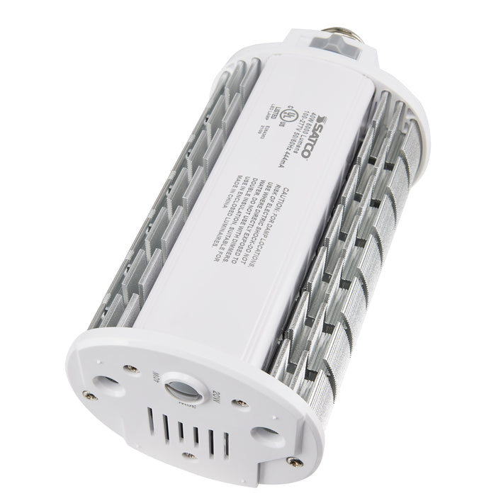SATCO/NUVO 20W/30W/40W Wattage Selectable LED Hi-Pro Wall Pack CCT Selectable 3000K/4000K/5000K Medium Base 100-277V (S28929)