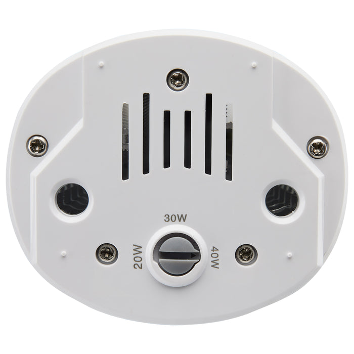 SATCO/NUVO 20W/30W/40W Wattage Selectable LED Hi-Pro Wall Pack CCT Selectable 3000K/4000K/5000K Medium Base 100-277V (S28929)