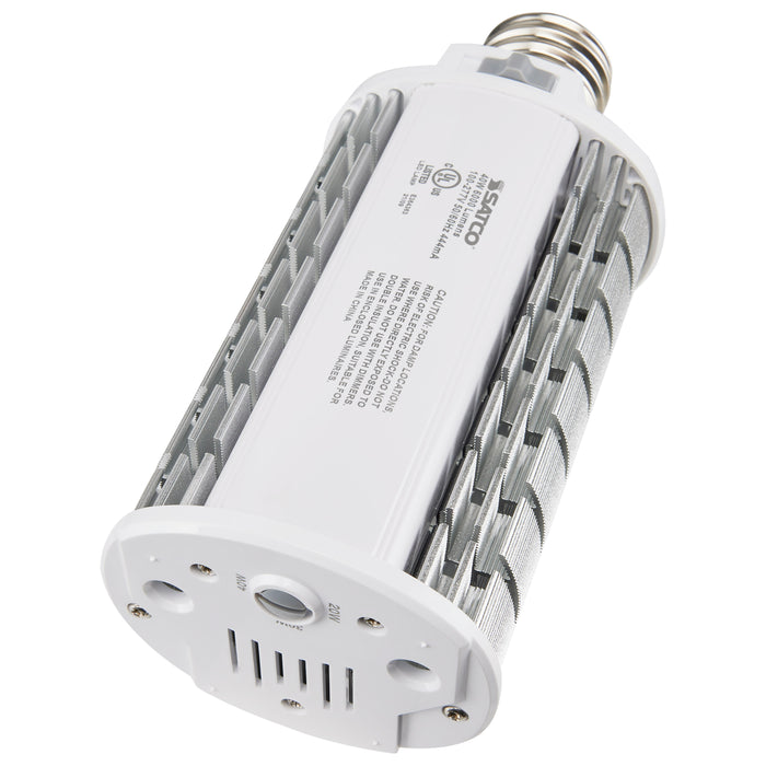 SATCO/NUVO 20W/30W/40W Wattage Selectable LED Hi-Pro Wall Pack CCT Selectable 3000K/4000K/5000K Extended Mogul Base 100-277V (S28930)