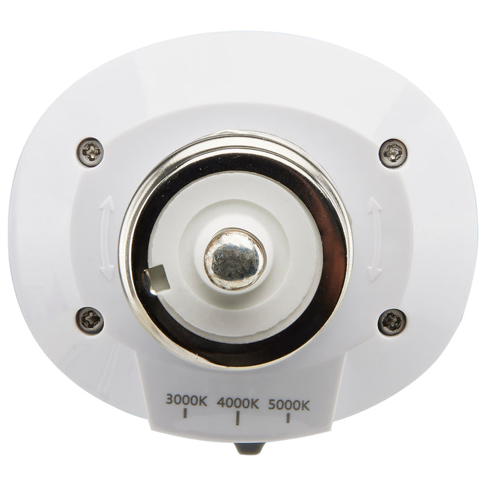 SATCO/NUVO 20W/30W/40W Wattage Selectable LED Hi-Pro Wall Pack CCT Selectable 3000K/4000K/5000K Extended Mogul Base 100-277V (S28930)