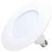 SATCO/NUVO 12W LED Downlight Retrofit 5-6 Inch CCT Selectable 2700K/3000K/3500K/4000K/5000K 120V White 2-Pack (S29599)