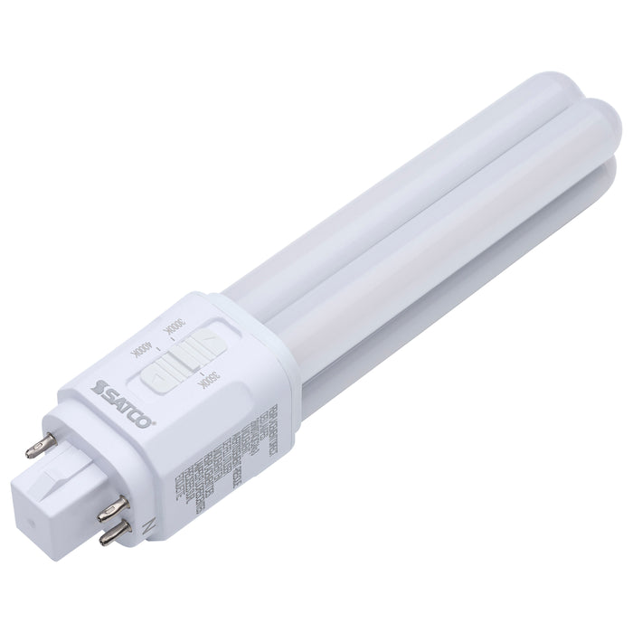 SATCO/NUVO 9.5W LED PL CCT Selectable 3000K/3500K/4000K G24Q Base Type A/B 120-277V (S29854)