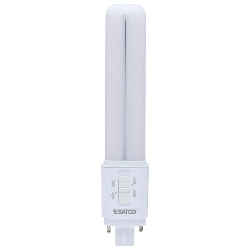 SATCO/NUVO 9W LED PL CCT Selectable 2700K/3000K/3500K/4000K G24D Base Type B 120-277V (S29855)