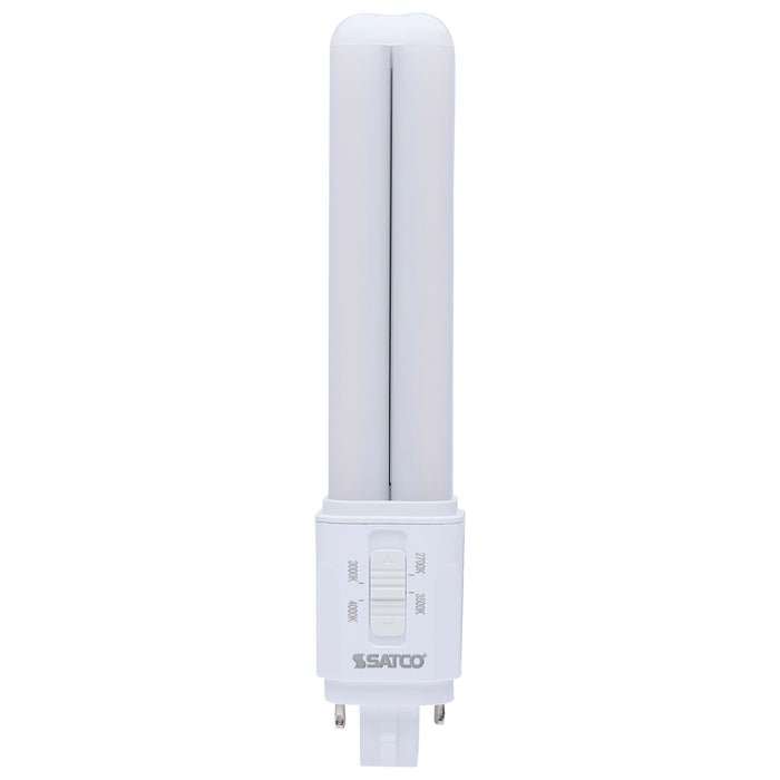 SATCO/NUVO 9W LED PL CCT Selectable 2700K/3000K/3500K/4000K G24D Base Type B 120-277V (S29855)