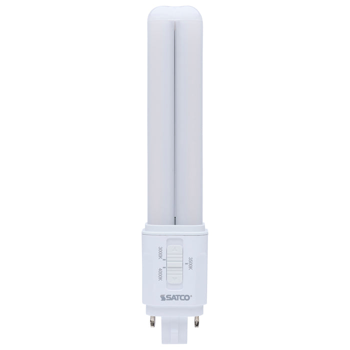 SATCO/NUVO 9.5W LED PL CCT Selectable 3000K/3500K/4000K G24Q Base Type A (S29856)