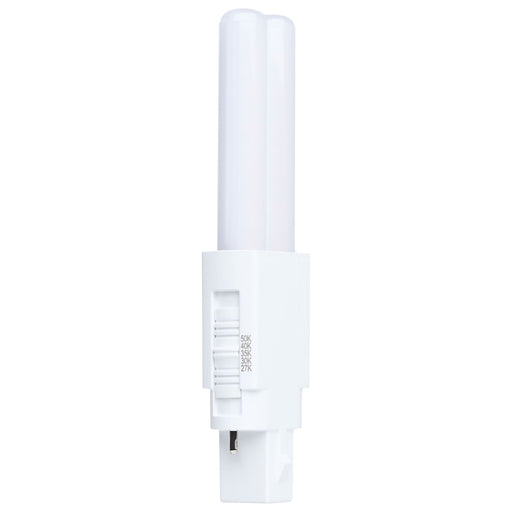SATCO/NUVO 3W PLS LED G23 Base CCT Selectable 2700K/3000K/3500K/4000K/5000K Omni Type A/B 120-277V (S29880)