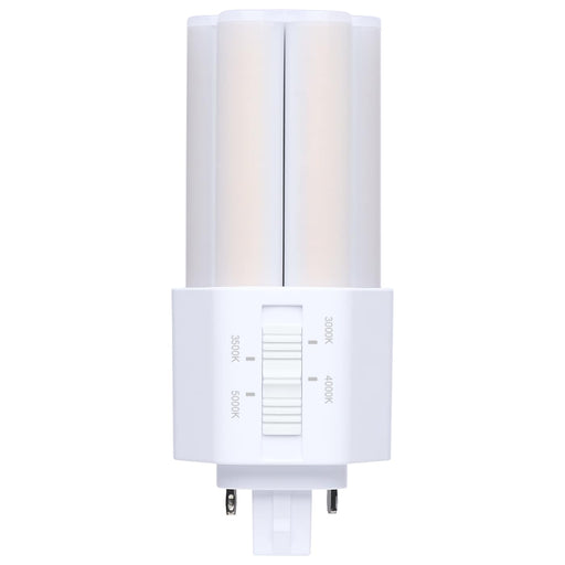 SATCO/NUVO 7W PLT LED G24d Base CCT Selectable 3000K/3500K/4000K/5000K Omni Type B 120-277V (S29885)