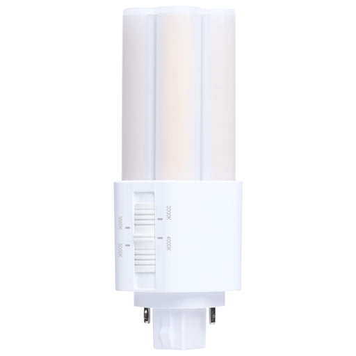SATCO/NUVO 7W PLT LED G24d Base CCT Selectable 3000K/3500K/4000K/5000K Omni Type B 120-277V (S29885)
