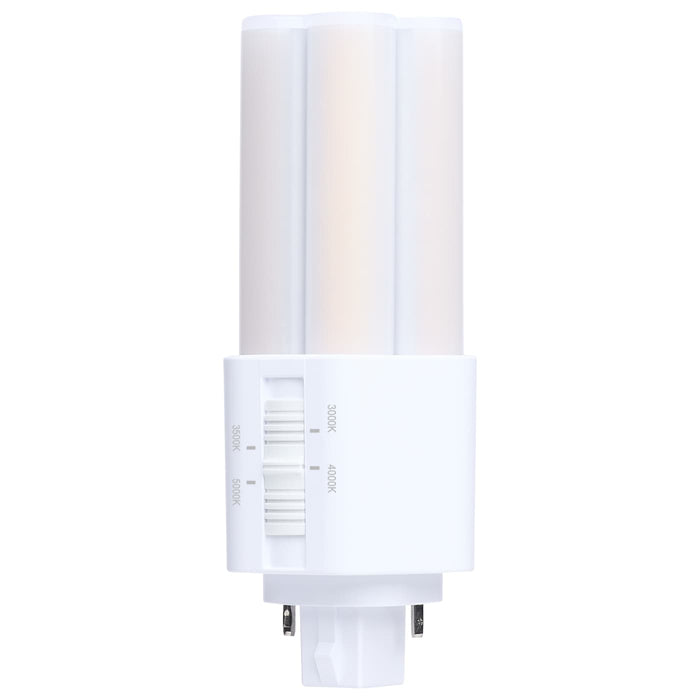 SATCO/NUVO 7W PLT LED G24d Base CCT Selectable 3000K/3500K/4000K/5000K Omni Type B 120-277V (S29885)