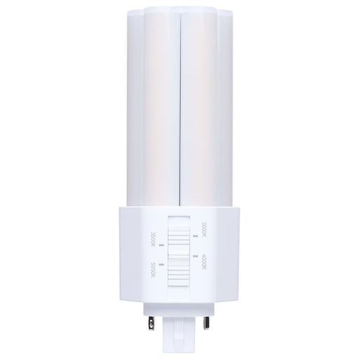 SATCO/NUVO 9W PLT LED GX24d Base CCT Selectable 3000K/3500K/4000K/5000K Omni Type B 120-277V (S29886)