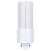 SATCO/NUVO 9W PLT LED GX24d Base CCT Selectable 3000K/3500K/4000K/5000K Omni Type B 120-277V (S29886)