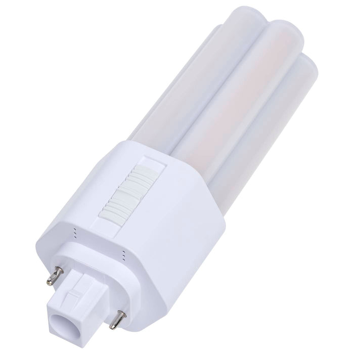 SATCO/NUVO 9W PLT LED GX24d Base CCT Selectable 3000K/3500K/4000K/5000K Omni Type B 120-277V (S29886)