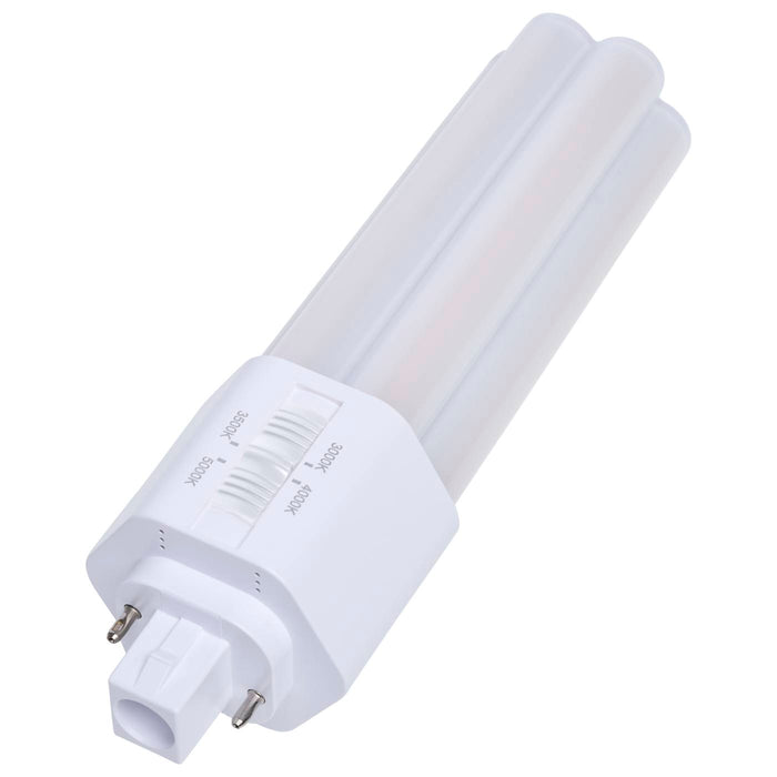 SATCO/NUVO 17W PLT LED Gx24d Base CCT Selectable 3000K/3500K/4000K/5000K Omni Type B 120-277V (S29888)
