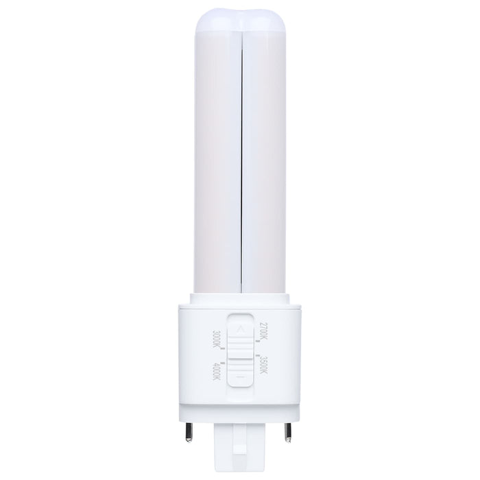 SATCO/NUVO 7W PLC LED GX32d Base CCT Selectable 2700K/3000K/3500K/4000K Omni Type A/B 120-277V (S29898)