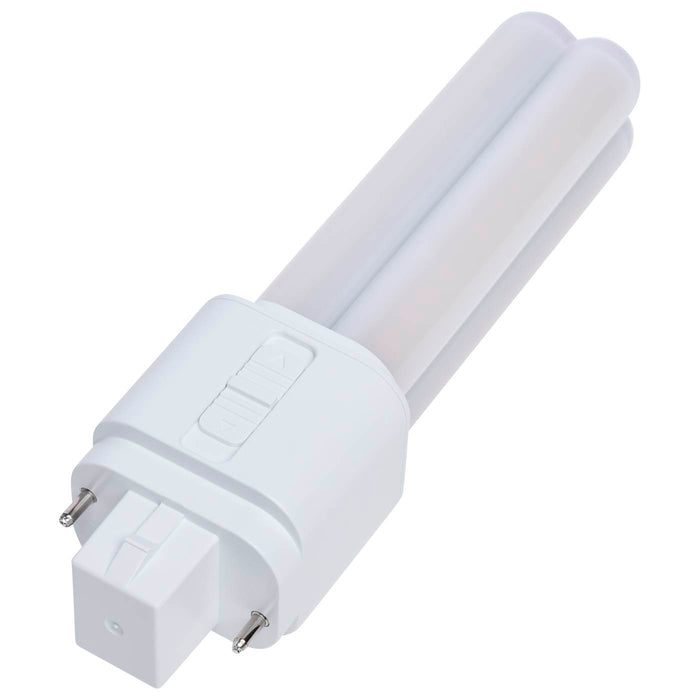 SATCO/NUVO 7W PLC LED GX32d Base CCT Selectable 2700K/3000K/3500K/4000K Omni Type A/B 120-277V (S29898)
