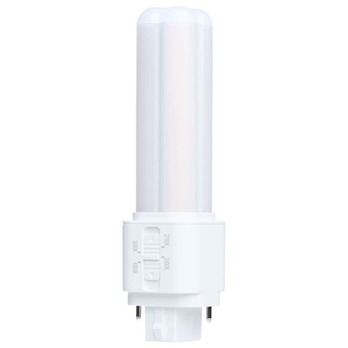 SATCO/NUVO 7W PLC LED GX32d Base CCT Selectable 2700K/3000K/3500K/4000K Omni Type A/B 120-277V (S29898)