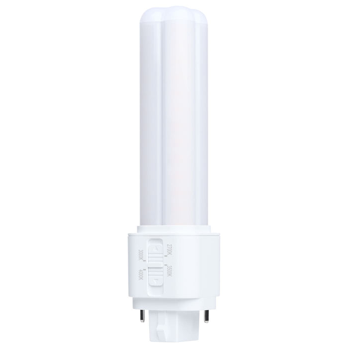 SATCO/NUVO 9W PLC LED GX32d Base CCT Selectable 2700K/3000K/3500K/4000K Omni Type A/B 120-277V (S29899)