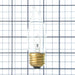 SATCO/NUVO 25CA10 25W CA10 Incandescent Clear 1500 Hours 210Lm Medium Base 120V 2700K (S3264)