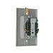 Pass And Seymour Receptacle Recessed 15A/125V Gray With Plate (S3713GRY)