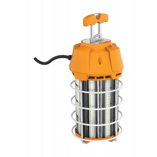 SATCO/NUVO 150W LED Hi-Lumen Temporary Hi-Bay Caged Lamp 5000K Integrated Cord/Plug And Hook 100-277V (S38975)