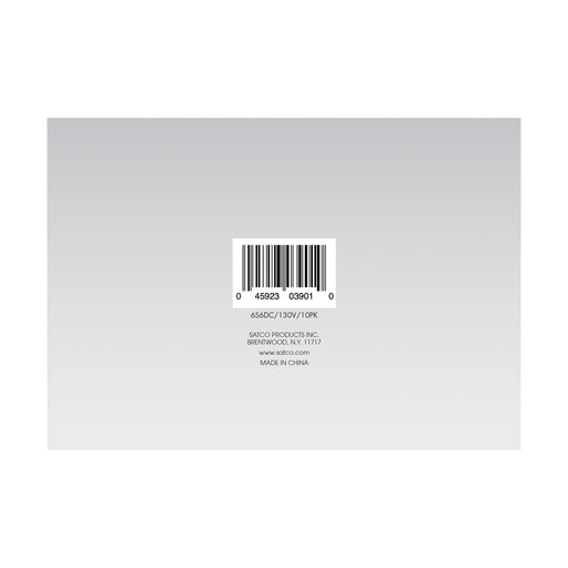 SATCO/NUVO 6S6/DC 6W S6 Incandescent Clear 2500 Hours 30Lm DC Bay Base 130V 2700K 10-Pack Priced Per Each (S3901)