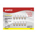 SATCO/NUVO 10C7/DC 10W C7 Incandescent Clear 2500 Hours 60Lm DC Bay Base 130V 2700K (S3904)