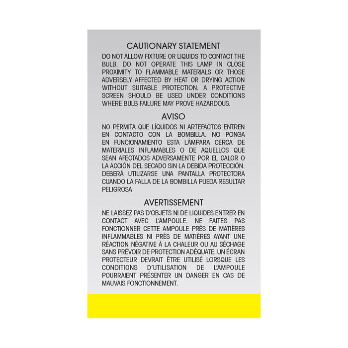 SATCO/NUVO 15W T6 Incandescent Clear 2000 Hours 90Lm Candelabra Base 145V 2700K (S3912)