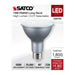 SATCO/NUVO 15W PAR30LN High Lumen LED Long Neck CCT Selectable 2700K/3000K/3500K/4000K/5000K Medium Base 120-277V (S39764)