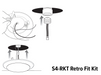 GM Lighting S4 Series Retrofit Kit Includes Hardware And Screw-In 120V Adapter (S4-RKT)
