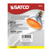 SATCO/NUVO 100W BR38 Amber 120V 100W BR38 Incandescent Amber 2000 Hours Medium Base 120V (S4425)