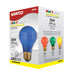 SATCO/NUVO 25W A19 Incandescent Ceramic Blue 1000 Hours 80Lm Medium Base 130V (S6092)