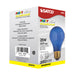 SATCO/NUVO 25W A19 Incandescent Ceramic Blue 1000 Hours 80Lm Medium Base 130V (S6092)