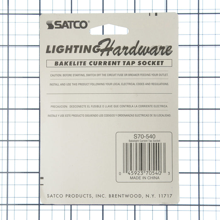 SATCO/NUVO Bakelite Socket With Pull Chain (S70-540)