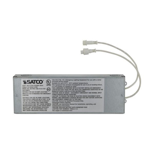 SATCO/NUVO 6W 90 Minute 100-277V LED Emergency Backup Driver For Use With 4/6/8 Or 10 Inch CDL (S8003)