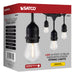 SATCO/NUVO 24 Foot LED String Light Includes 12-S14 Bulbs 2000K 120V (S8030)