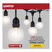 SATCO/NUVO 24 Foot LED String Light Includes 12-G25 Bulbs 2000K 120V (S8034)