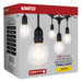 SATCO/NUVO 24 Foot LED String Light Includes 12-G25 Bulbs 2000K 120V (S8034)