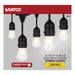 SATCO/NUVO 24 Foot Incandescent String Light Includes 12-S14 Bulbs 120V (S8035)