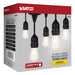 SATCO/NUVO 24 Foot Incandescent String Light Includes 12-S14 Bulbs 120V (S8035)