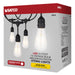 SATCO/NUVO 24 Foot LED String Light 12 Vintage ST19 Bulbs Included 120V (S8036)