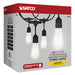 SATCO/NUVO 24 Foot LED String Light 12 Vintage ST19 Bulbs Included 120V (S8036)