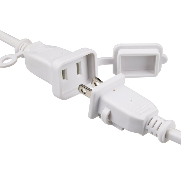 SATCO/NUVO 24 Foot LED String Light Includes 12-S14 Bulbs 2000K White Cord (S8038)