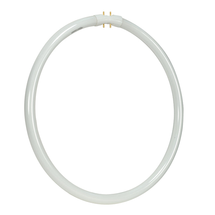 SATCO/NUVO HyGrade 40W T5 Circline Fluorescent 3000K Warm White 82 CRI 2Gx13 4-Pin Base (S8158)