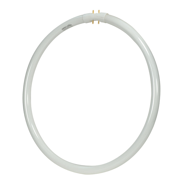 SATCO/NUVO HyGrade 40W T5 Circline Fluorescent 3000K Warm White 82 CRI 2Gx13 4-Pin Base (S8158)