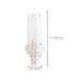SATCO/NUVO HyGrade 9W Pin-Based Double Twin Compact Fluorescent 2700K 82 CRI G23-2 Base (S8314)