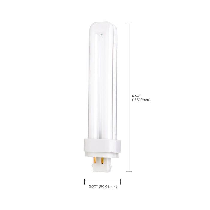 SATCO/NUVO HyGrade 26W Pin-Based Compact Fluorescent 3000K 82 CRI G24Q-3 4-Pin Base (S8338)
